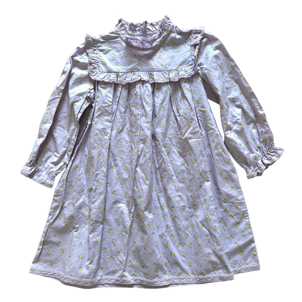 Claudine | Lavender Floral Jeanne Dress | 3T
